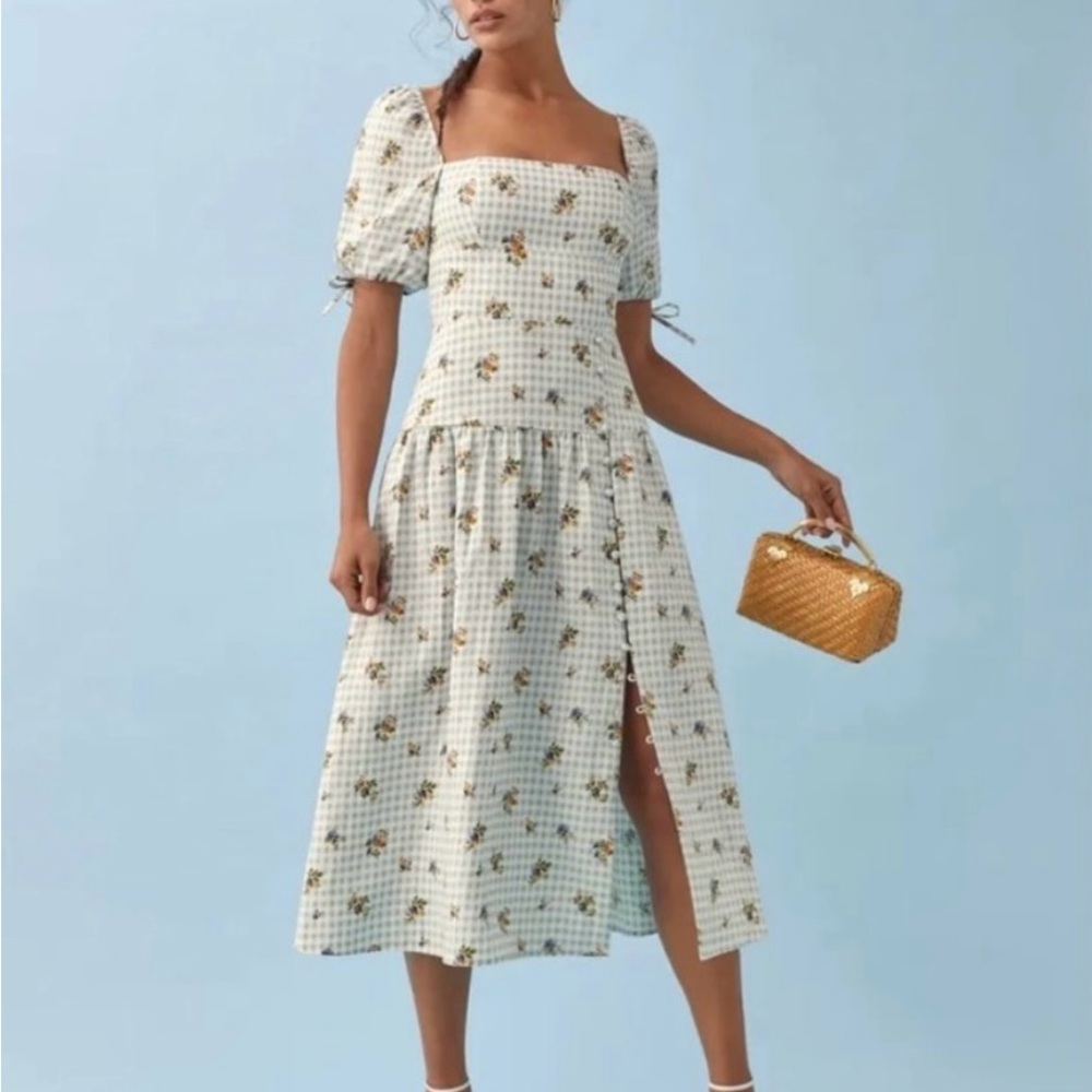 Reformation | Dresses | Reformation Linen Melony Dress | Poshmark